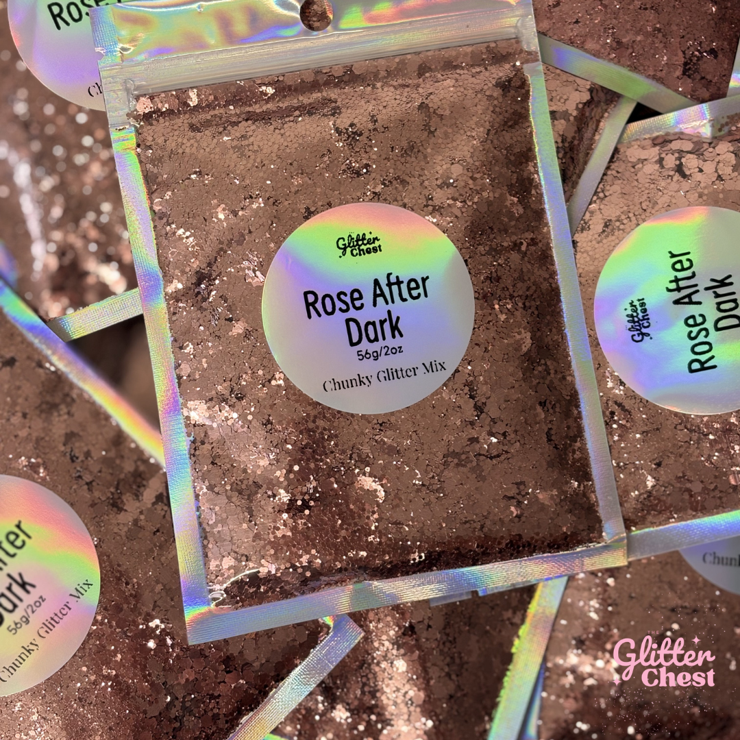 Rose After Dark Chunky Glitter - 2oz/56g