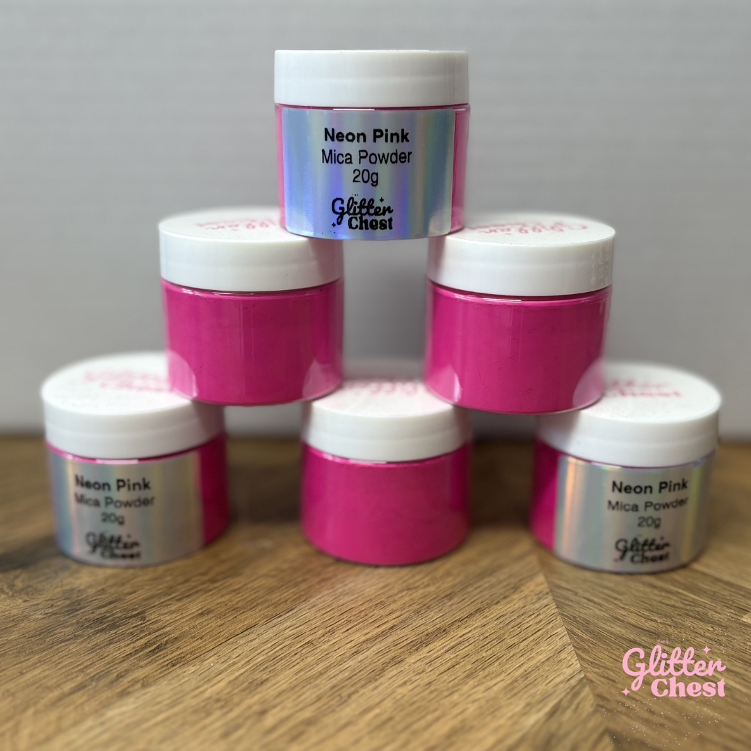 Neon Pink Mica Powder - 20g