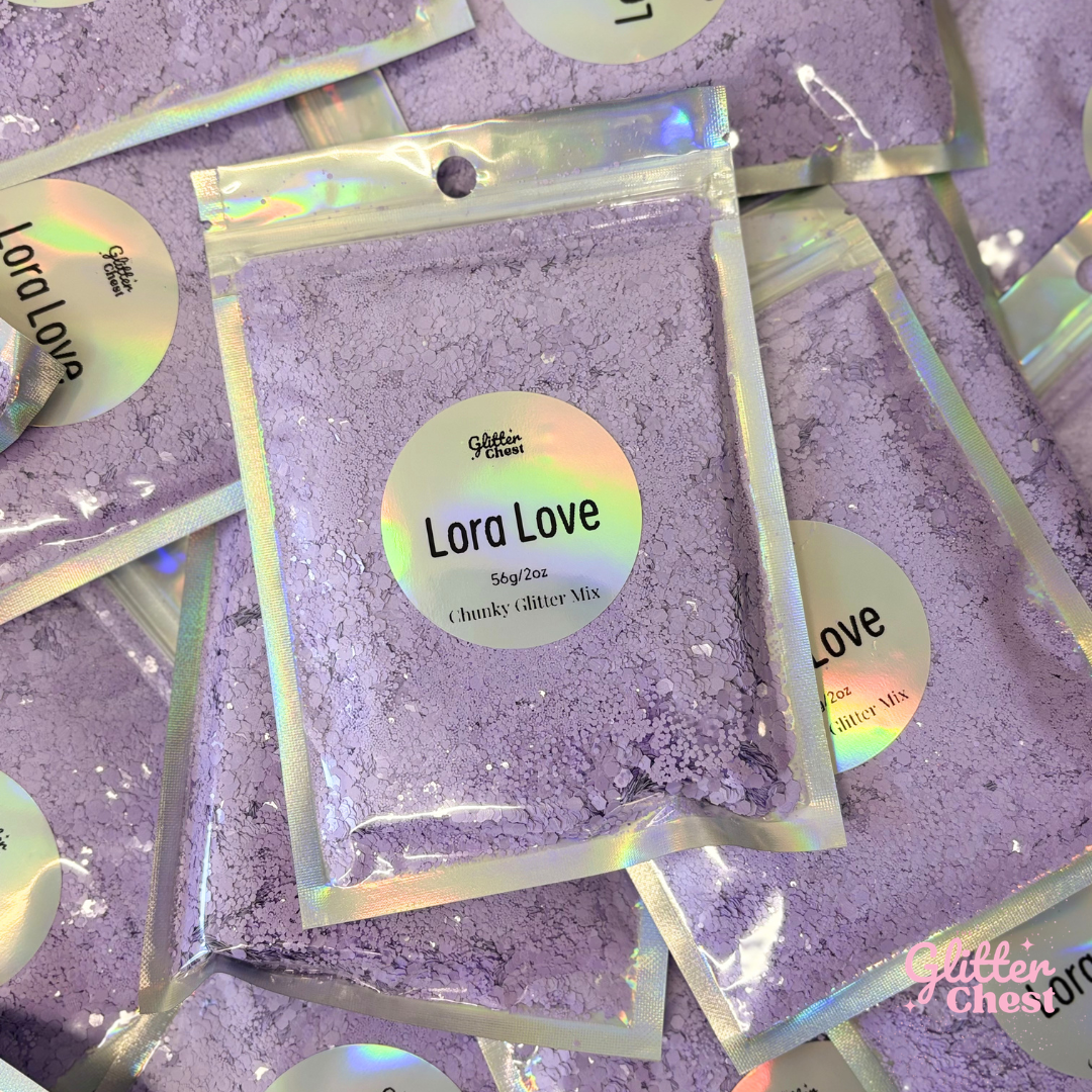 Lora Love Chunky Glitter - 2oz/56g