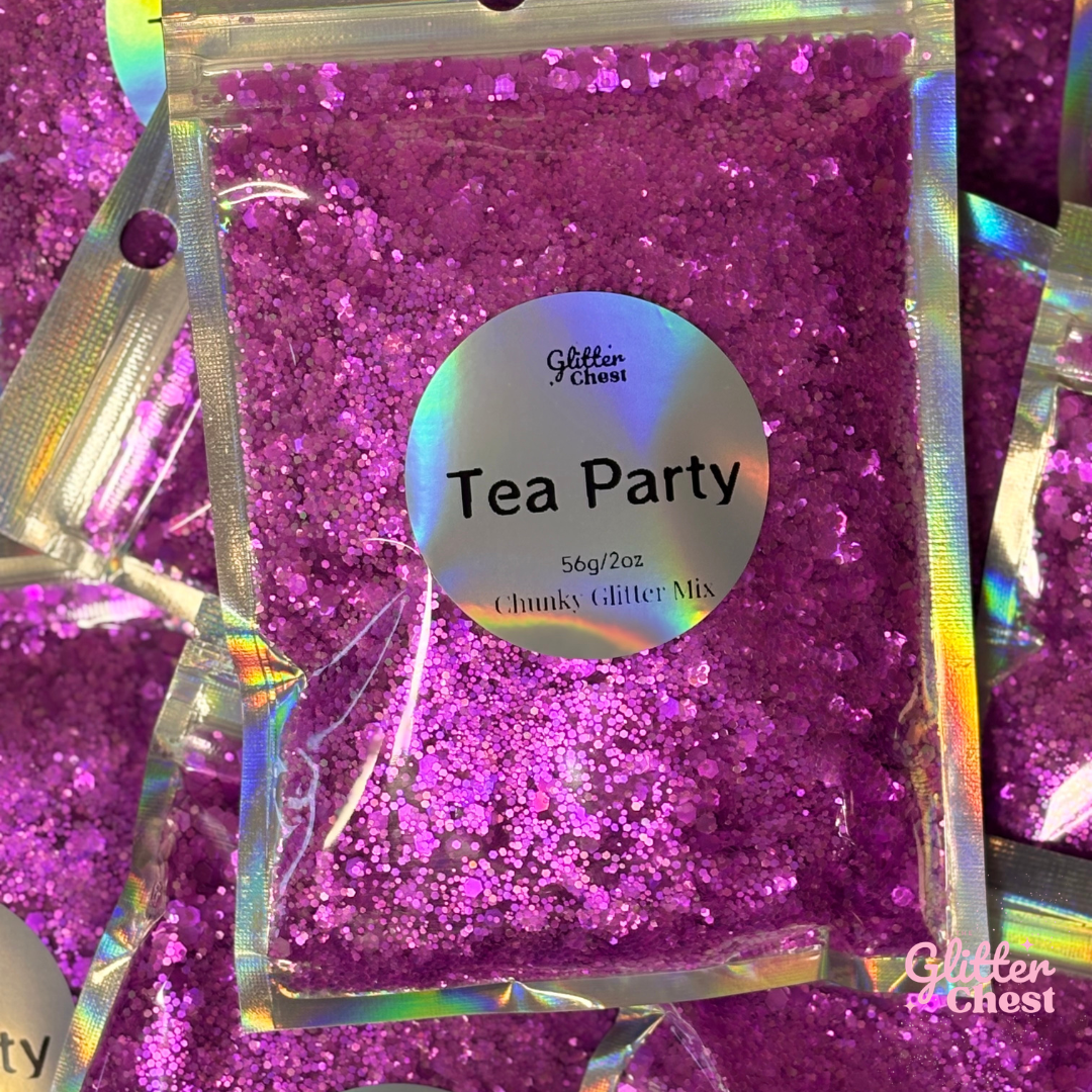 Tea Party Chunky Glitter - 2oz/56g