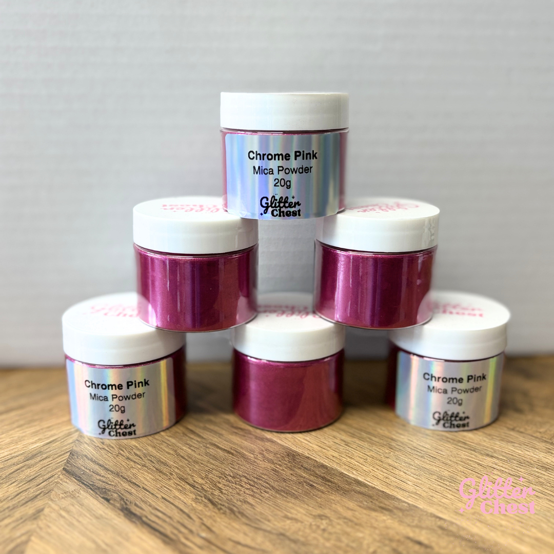Chrome Pink Mica Powder - 20g