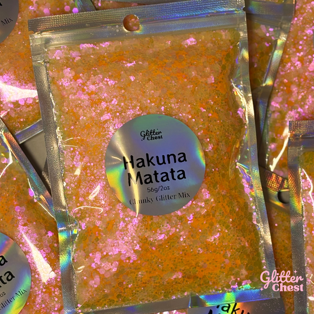 Hakuna Matata Chunky Glitter - 2oz/56g