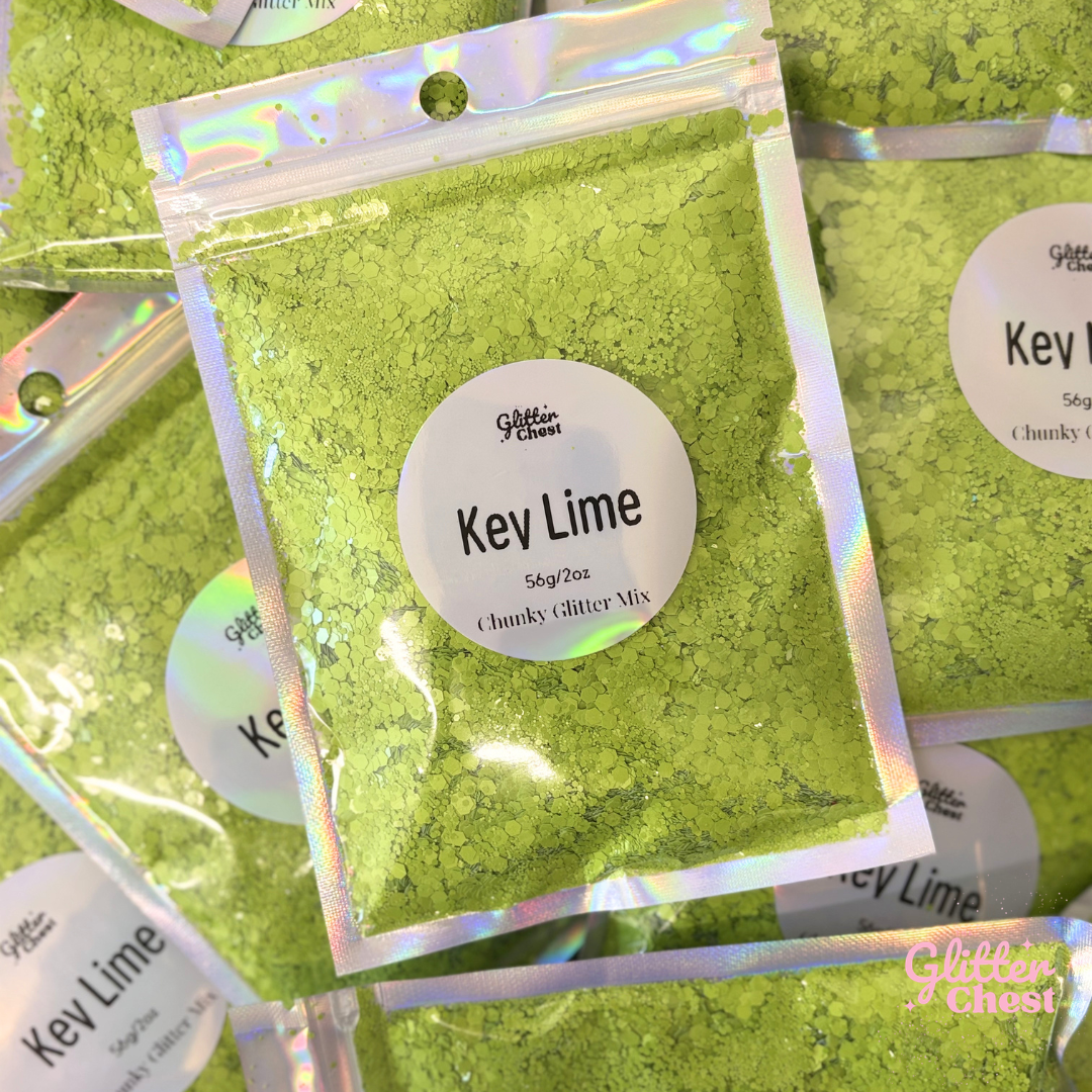 Key Lime Chunky Glitter - 2oz/56g