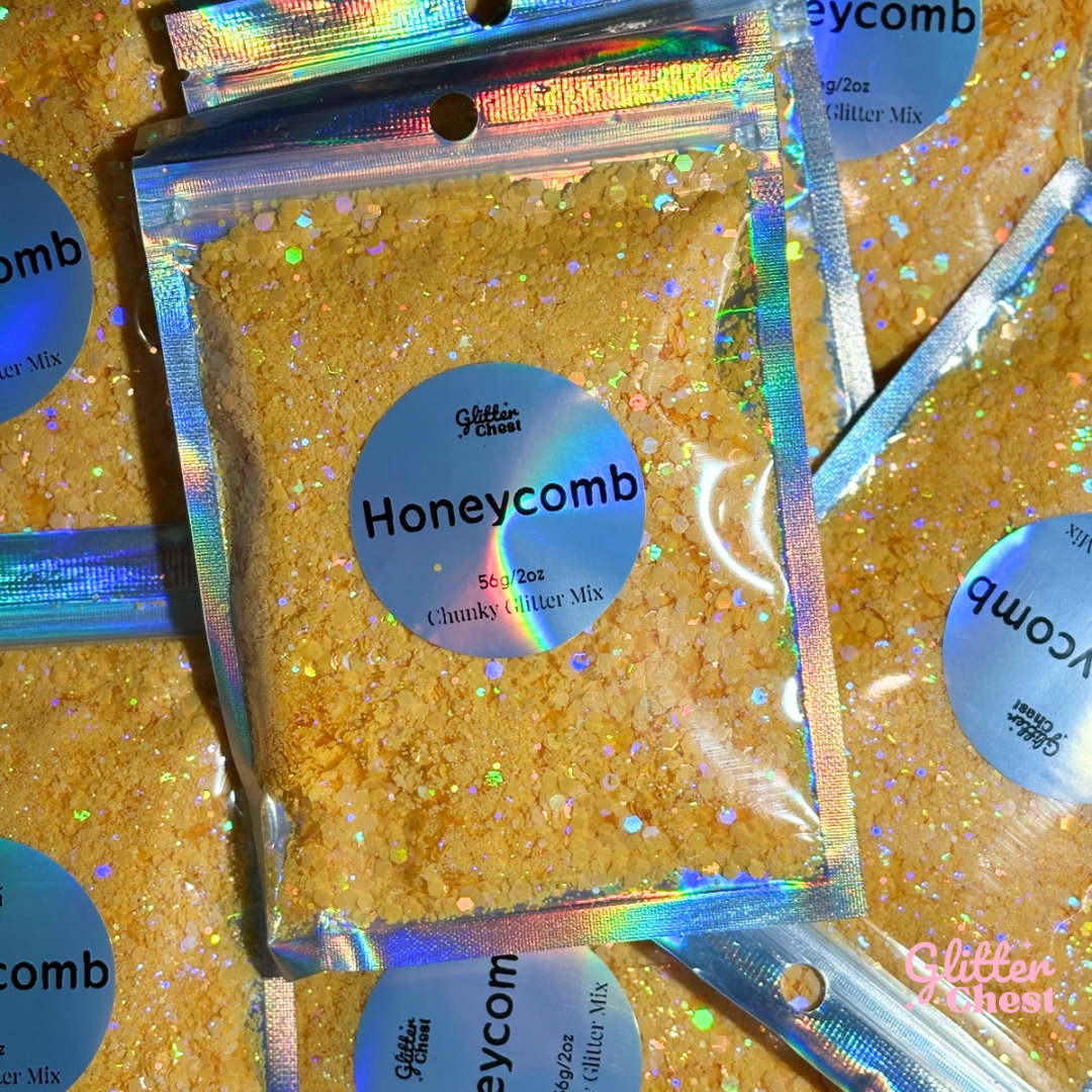 Honeycomb Chunky Glitter - 2oz/56g