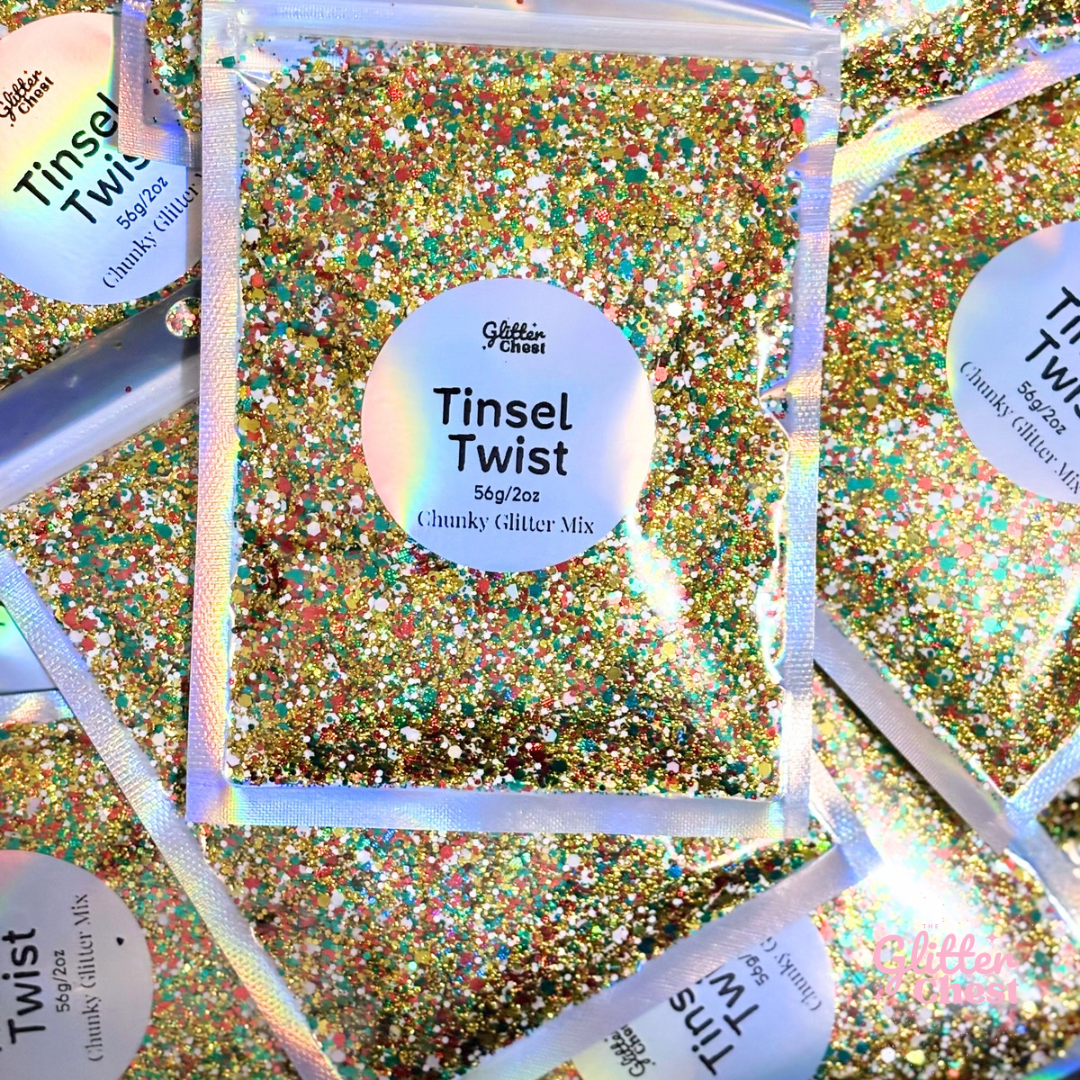 Tinsel Twist Chunky Glitter - 2oz/56g