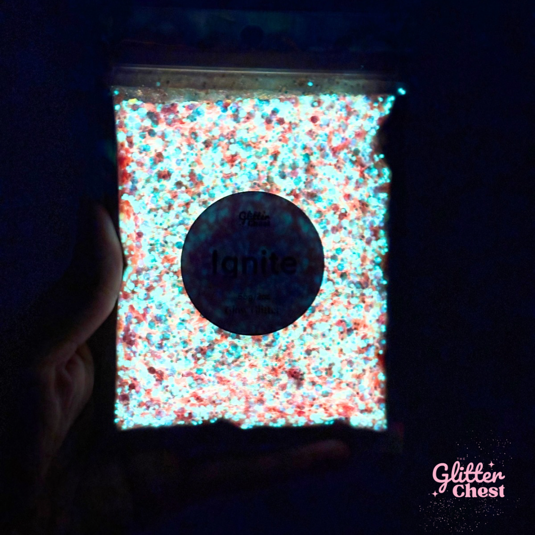 Ignite Chunky Glow Glitter - 2oz/56g