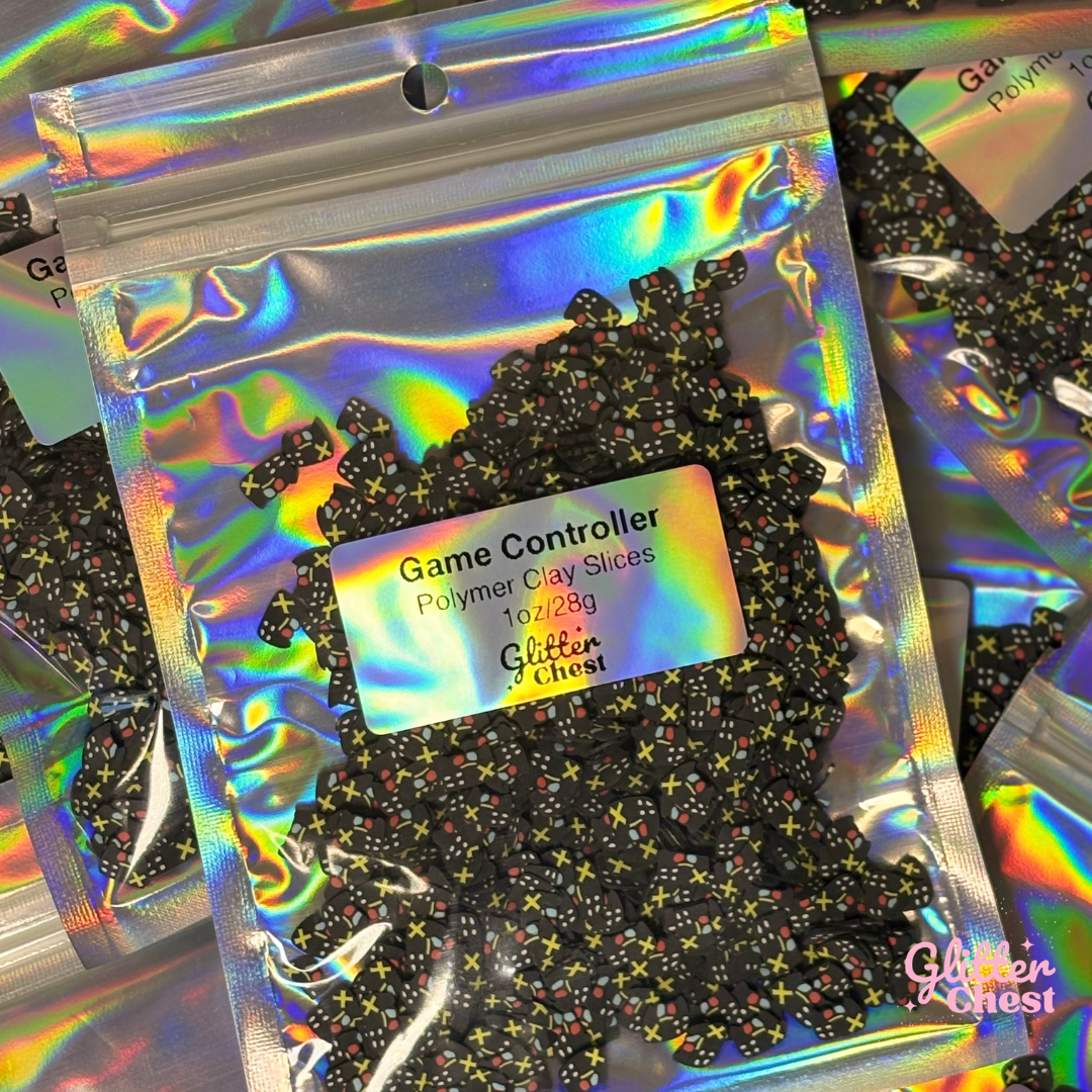 Game Controller Polymer Clay Slices - 1oz/28g bag
