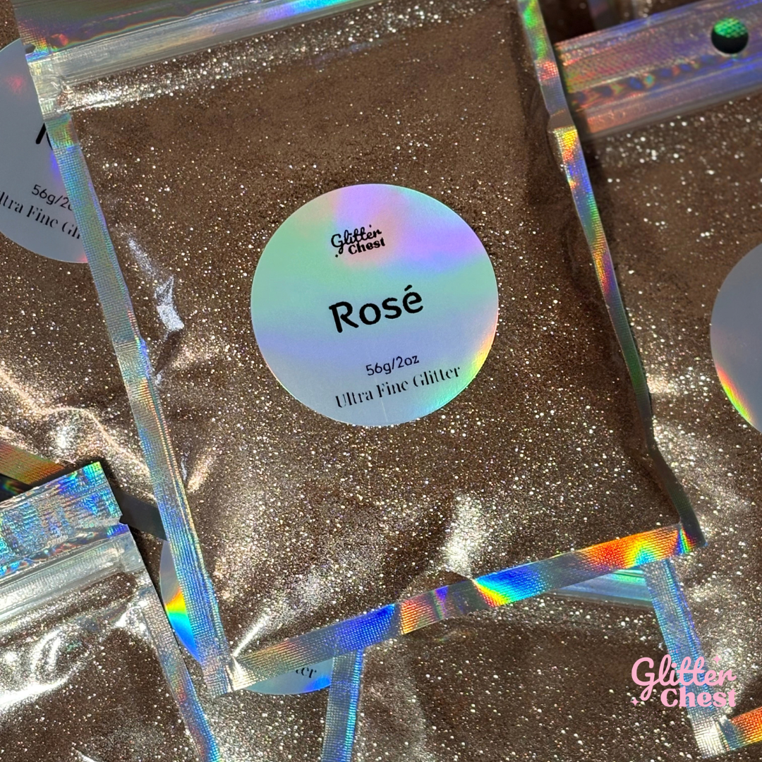 Rosé Ultra Fine Glitter - 2oz/56g