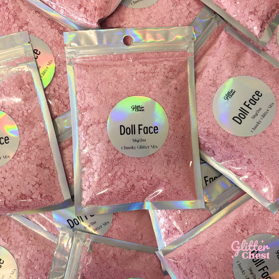 Doll Face Chunky Glitter - 2oz/56g