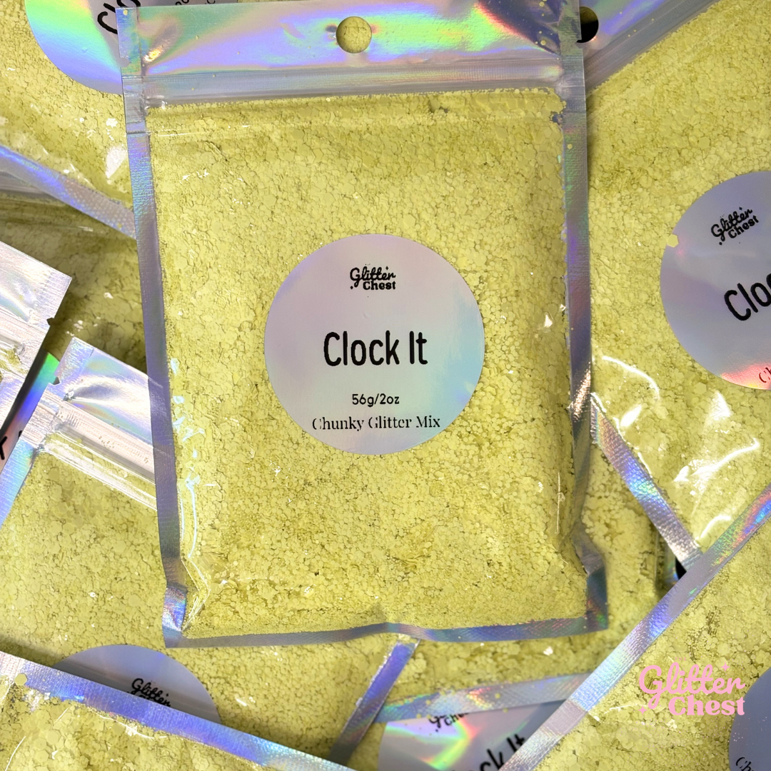 Clock It Chunky Glitter - 2oz/56g