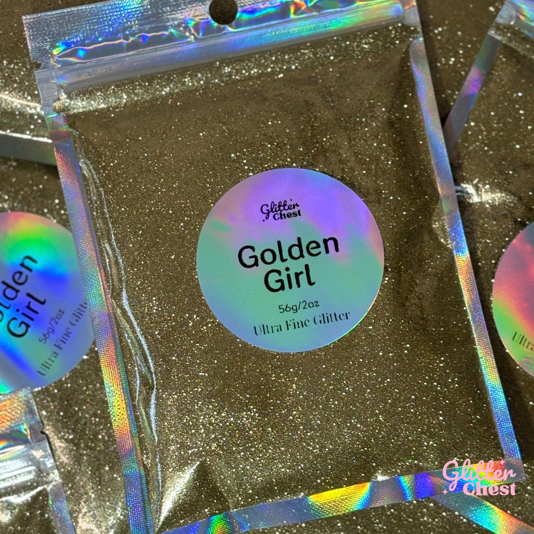 Golden Girl Ultra Fine Glitter - 2oz/56g