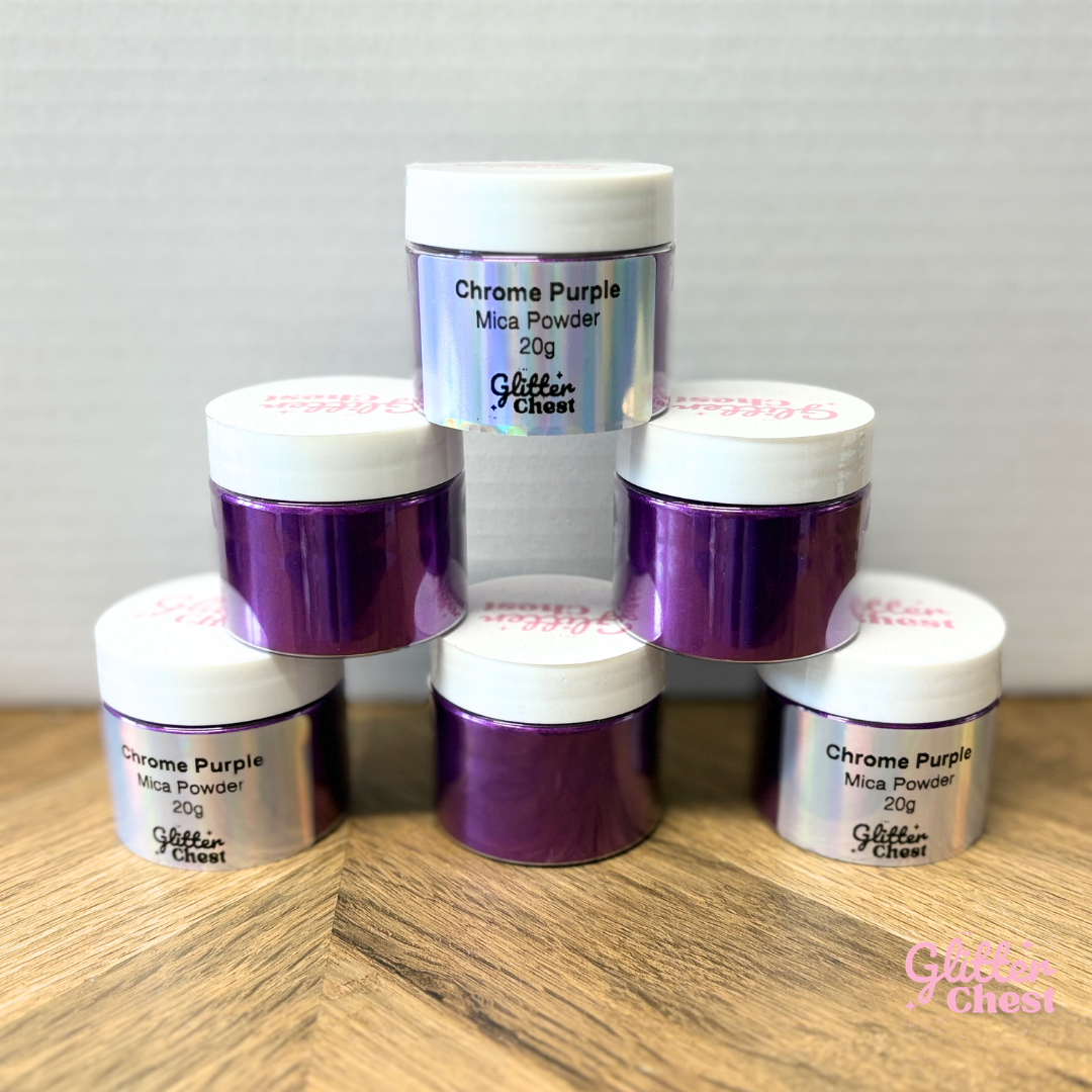 Chrome Purple Mica Powder - 20g