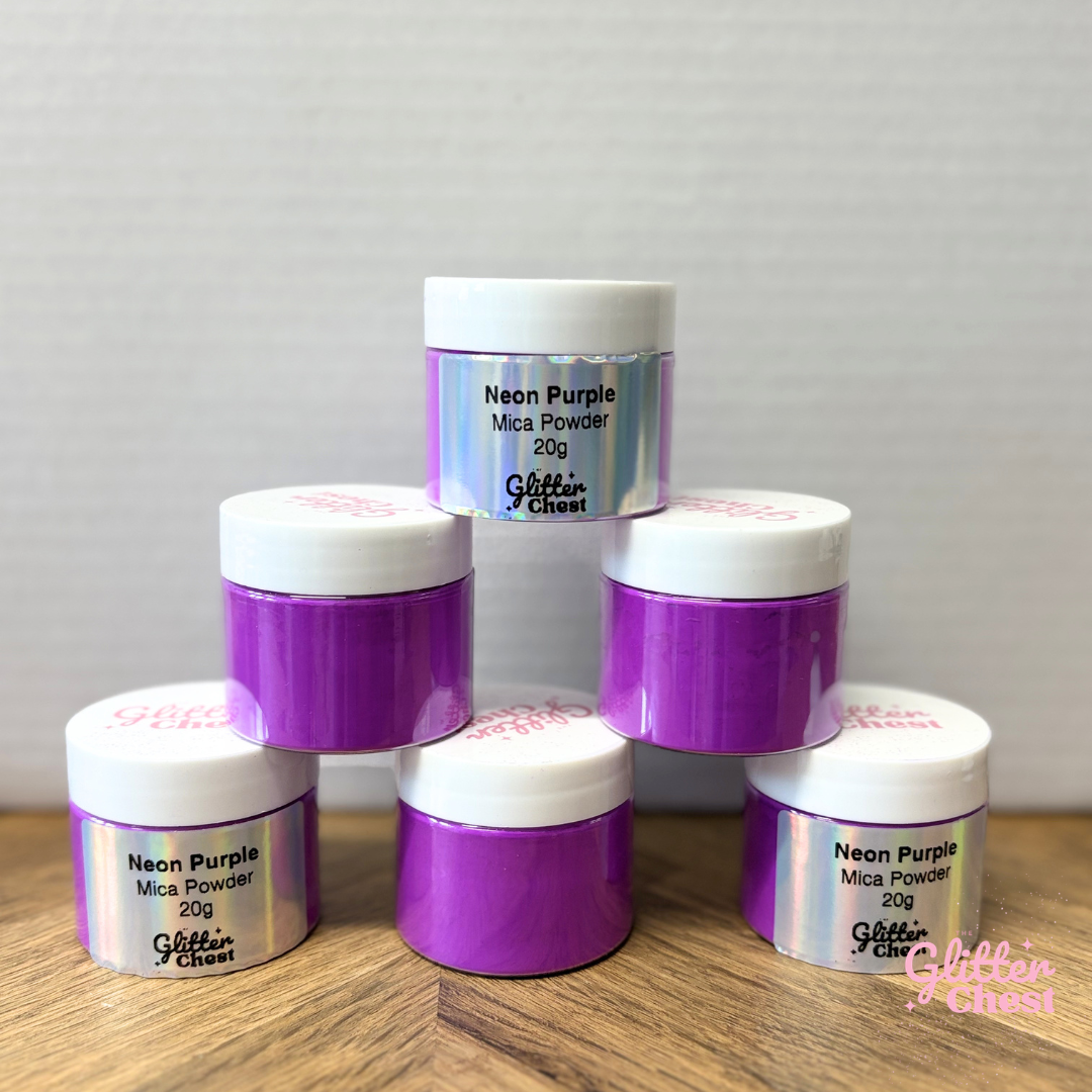 Neon Purple Mica Powder - 20g