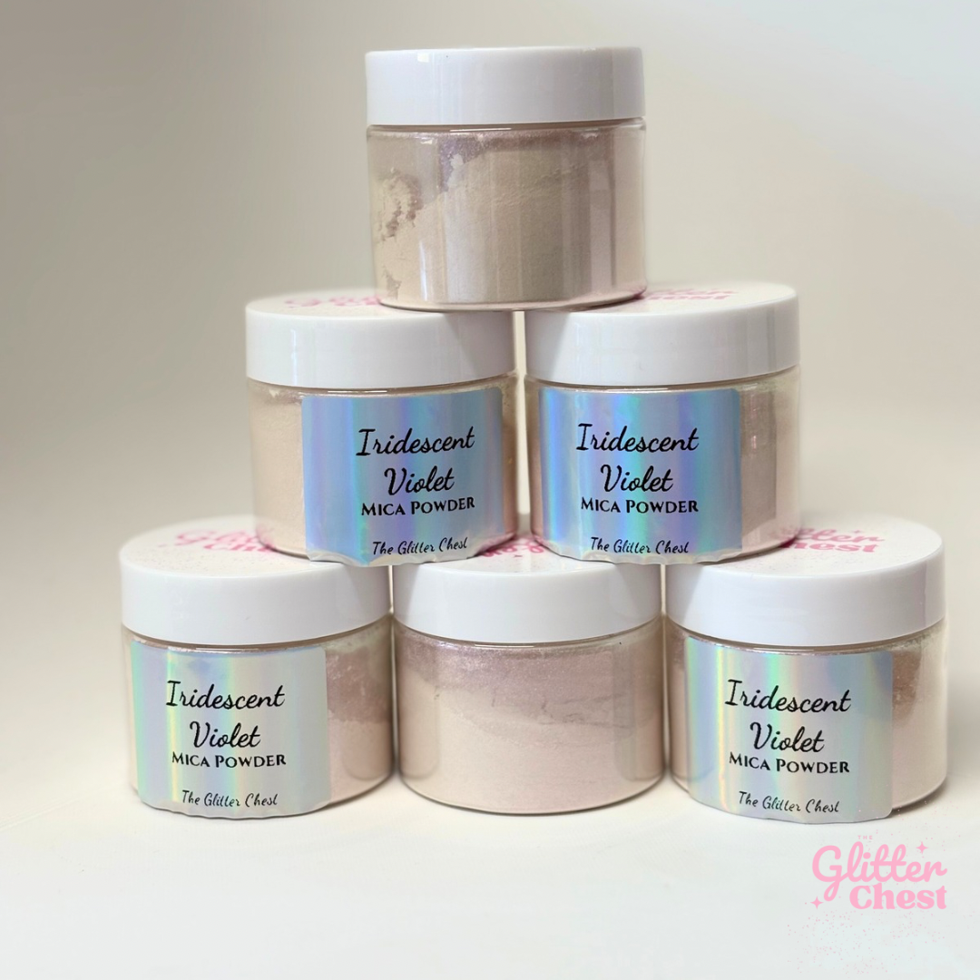 Iridescent Violet Mica Powder - 20g