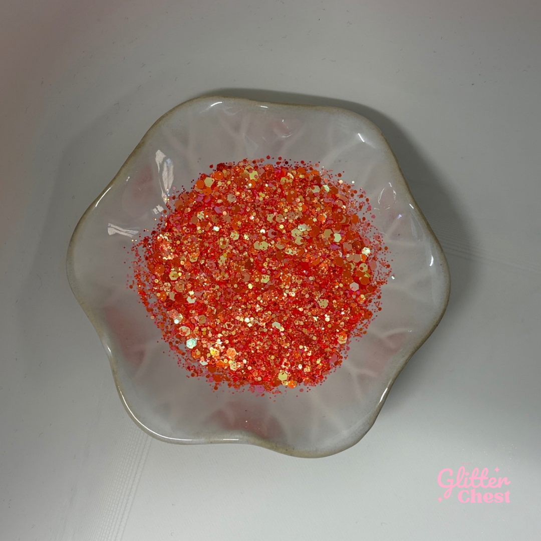 Fire Burst High Sparkling Chunky Glitter - 2oz/56g