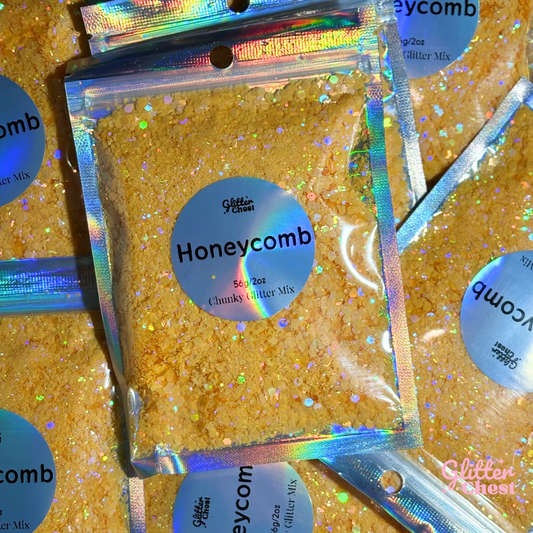 Honeycomb Chunky Glitter - 2oz/56g
