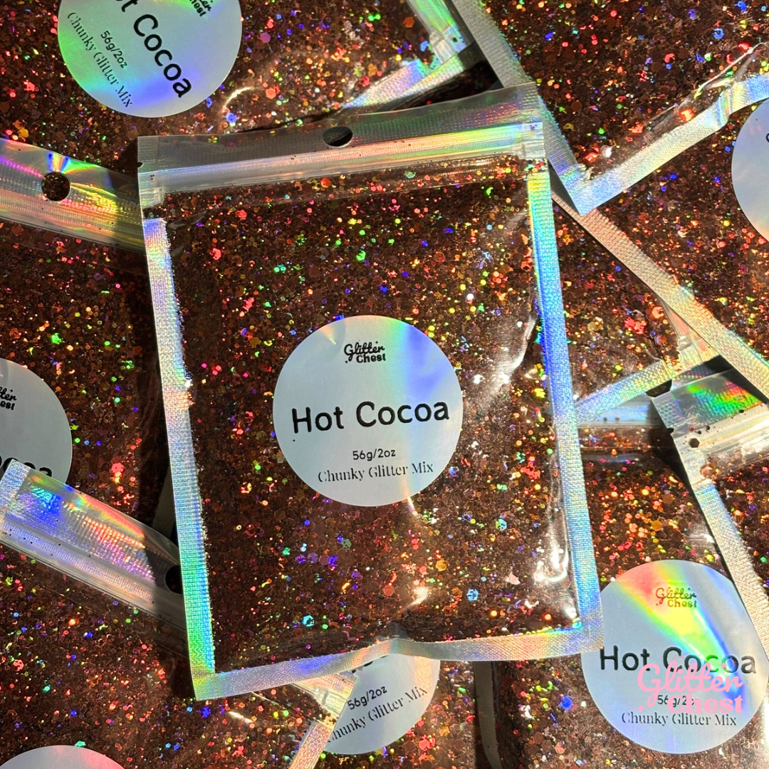 Hot Cocoa Chunky Glitter - 2oz/56g