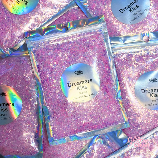 Dreamers Kiss High Sparkling Chunky Glitter - 2oz/56g