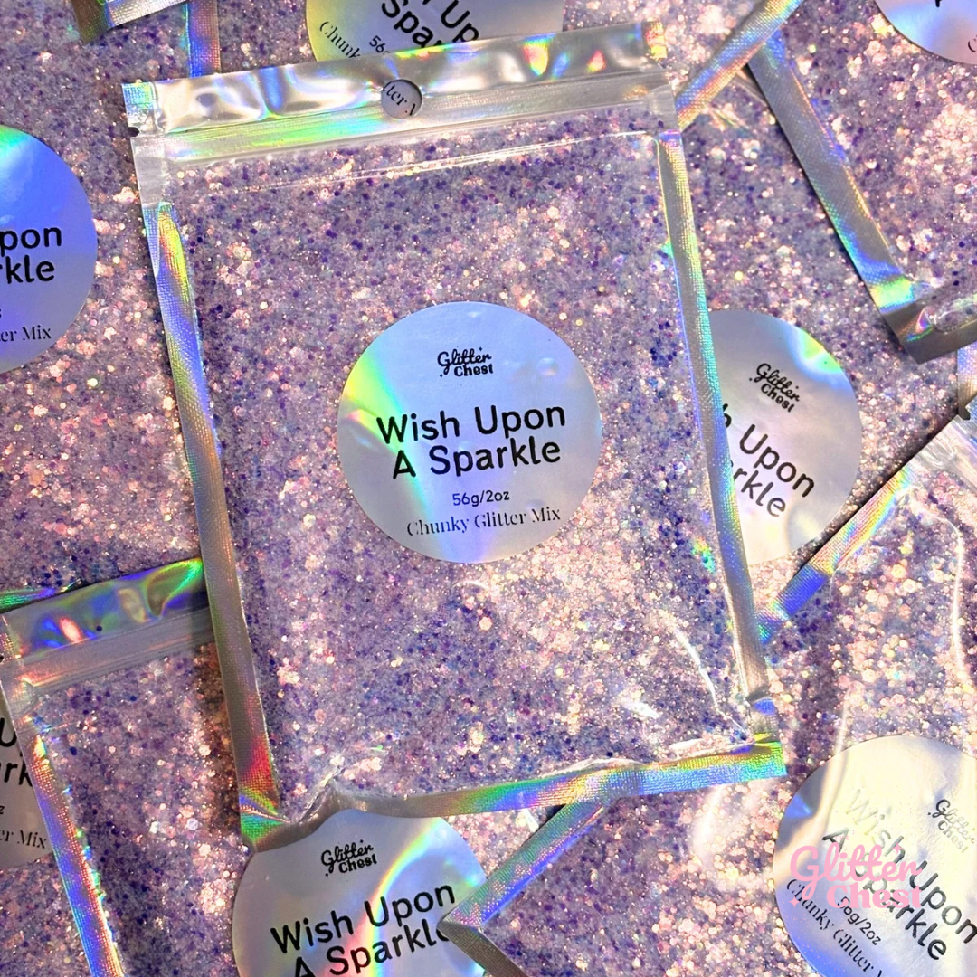 Wish Upon A Sparkle High Sparkling Chunky Glitter - 2oz/56g