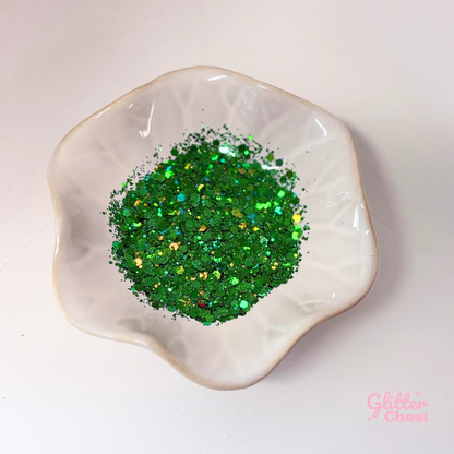 Billion Emeralds Holographic Chunky Glitter - 2oz/56g
