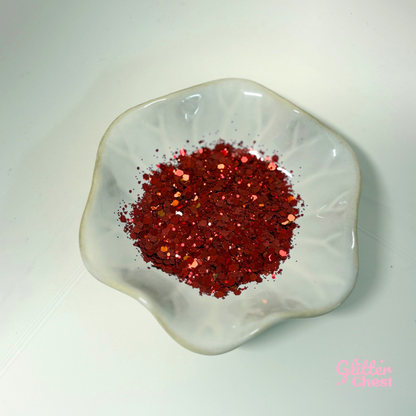 Ruby, Ruby, Ruby Holographic Chunky Glitter - 2oz/56g