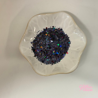 Cosmic Smoke Holographic Chunky Glitter - 2oz/56g