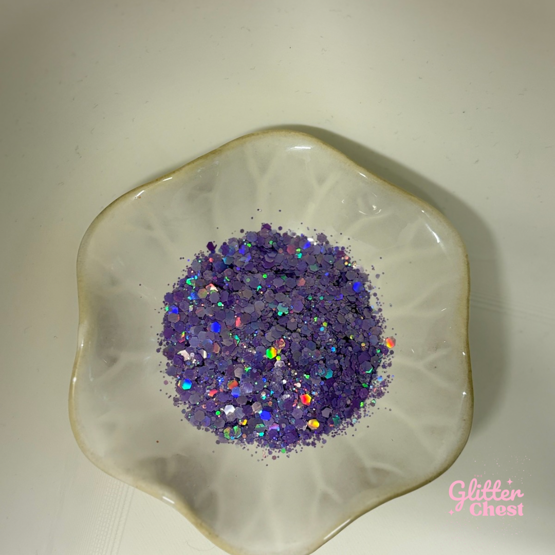 Lavender Dream Macaron Holographic Chunky Glitter - 2oz/56g