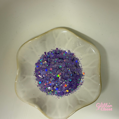 Lavender Dream Macaron Holographic Chunky Glitter - 2oz/56g