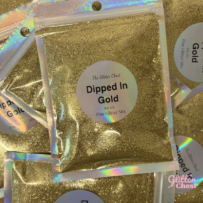 Dipped In Gold Fine Glitter - 2oz/56g