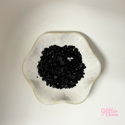 Black Rhinestones - 56g/2oz