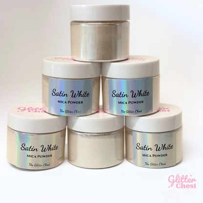 Satin White Mica Powder - 20g