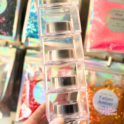 Stackable Glitter Pots