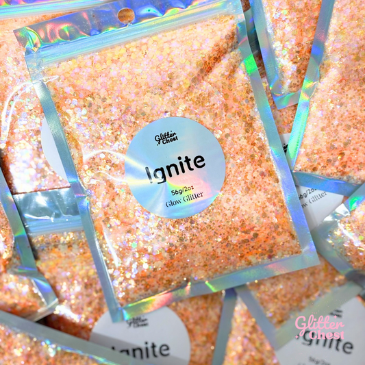 Ignite Chunky Glow Glitter - 2oz/56g