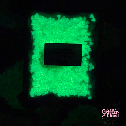 Glow Hearts Polymer Clay Slices – 1oz/28g Bag