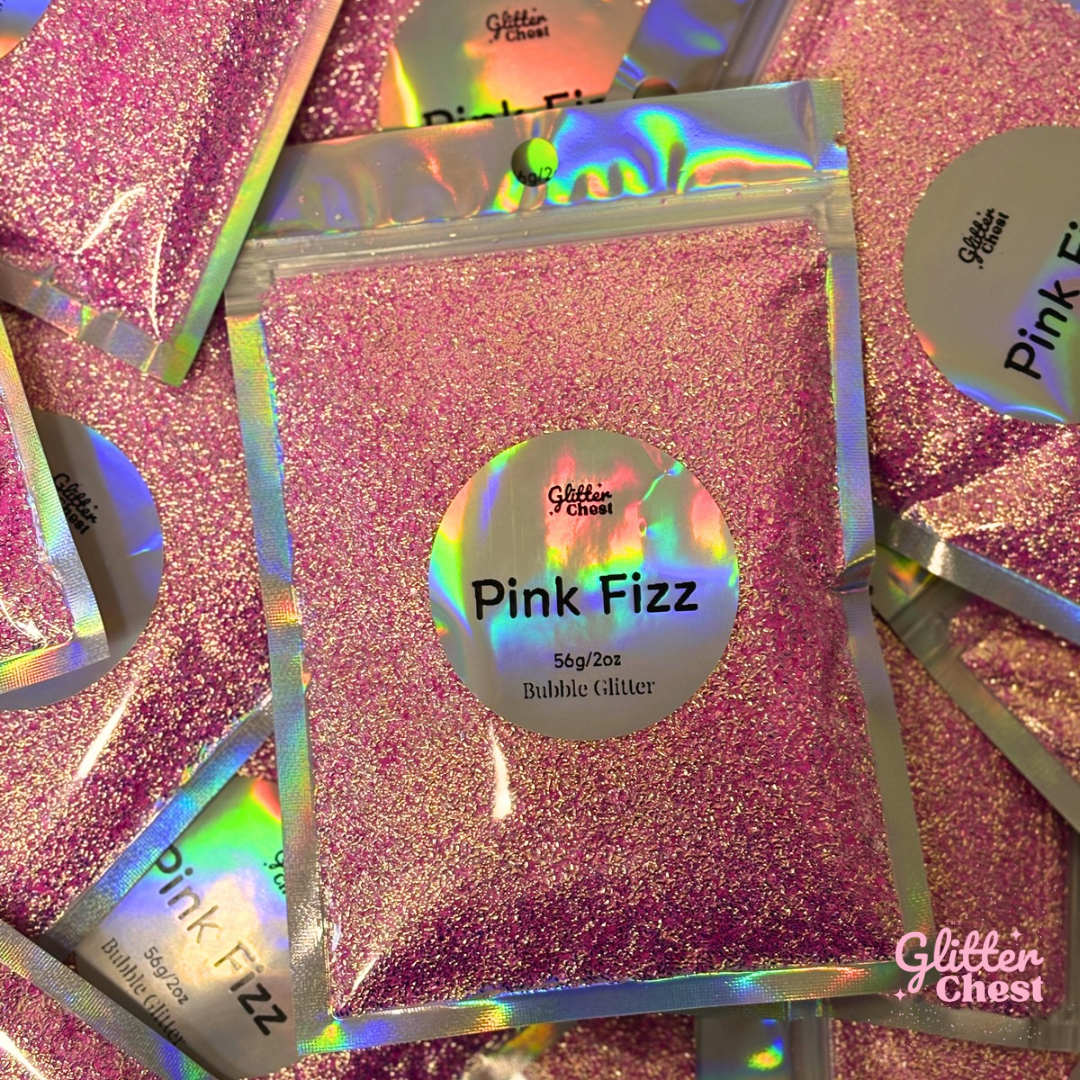 Pink Fizz 'Bubble' Glitter - 2oz/56g