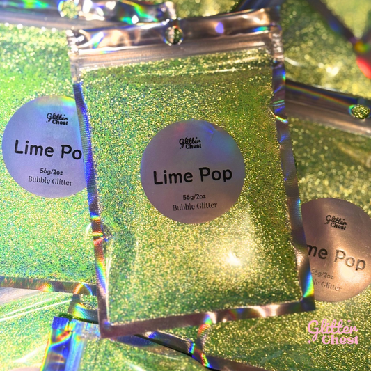 Lime Pop 'Bubble' Glitter - 2oz/56g