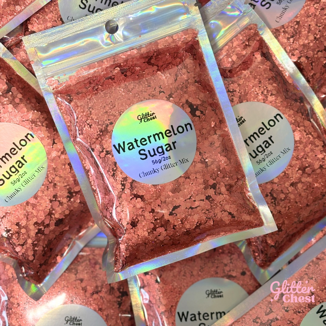 Watermelon Sugar Chunky Glitter - 2oz/56g